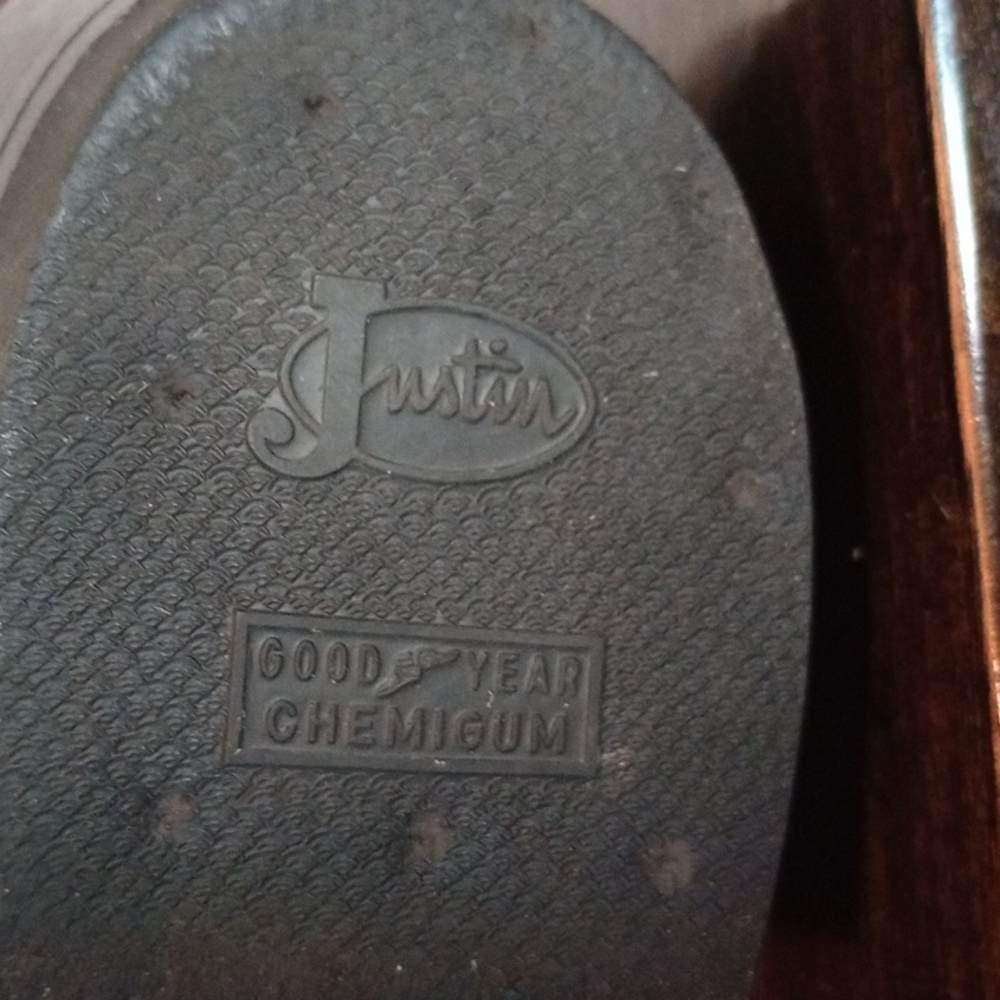 Vintage Justin boots EUC from 1977 with original box. COLLECTABLE! - Picture 7 of 9